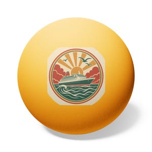 Family Reunion Ping Pong Balls 6pc, Personalized Cruise Reunion Party Favor, Family Game Night Gift, Table Tennis Keepsake, Cruise Ship 2026 image 5