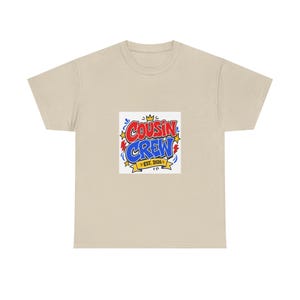 Custom Cousin Crew Reunion T Shirt 2026, Personalized Family Matching Tee, Squad Gift Top Design, Celebration Keepsake Apparel Piece image 4