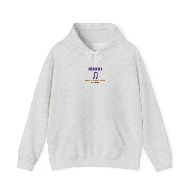 Church Choir Hoodie Personalized | Custom Choir Name Sweatshirt, Worship Team Gift image 2