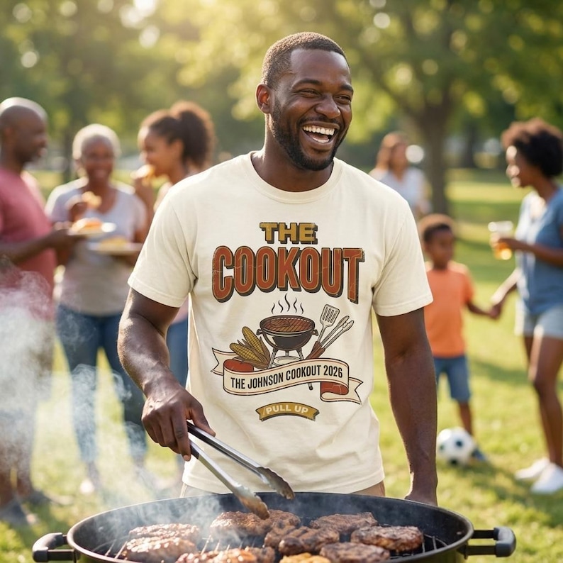 The Cookout Shirt, Black Family Reunion 2026, Personalized T image 1