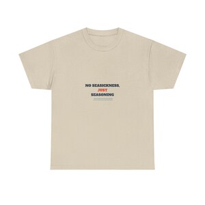 No Seasickness Just Seasoning Shirt, Funny Family Cruise Tee bild 2