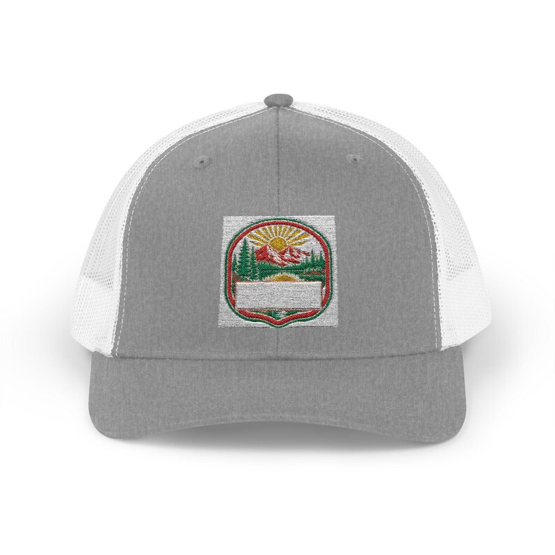 Gorra de camionero Lake Reunion personalizada / Nombre familiar, año y ciudad imagen 3