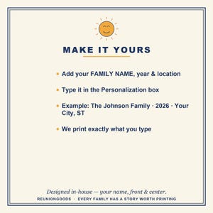 Personalized Family Reunion Shirt with Custom Name, Vintage Back Together Again Tee, Matching Reunion Shirt, 2026 Reunion Keepsake Tee image 3