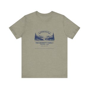 Family Reunion Shirt Asheville 2026 Personalized, Custom Name Matching Group Tee 画像 5