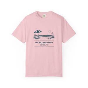 Personalized Family Reunion Beach Shirt 2026, Custom Name Matching Group Tee, Vacation Family Outing image 5
