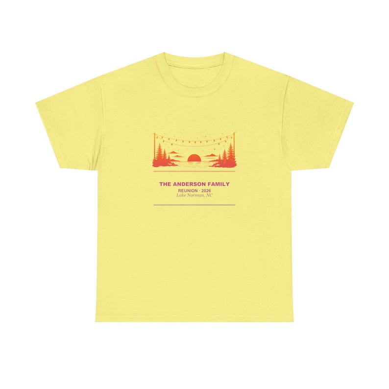 Family Reunion 2026 Matching Shirts, Personalized Cookout Tee with Custom Name, Group Reunion Gift, Gathering Outfit, Family Vacation Tee image 2