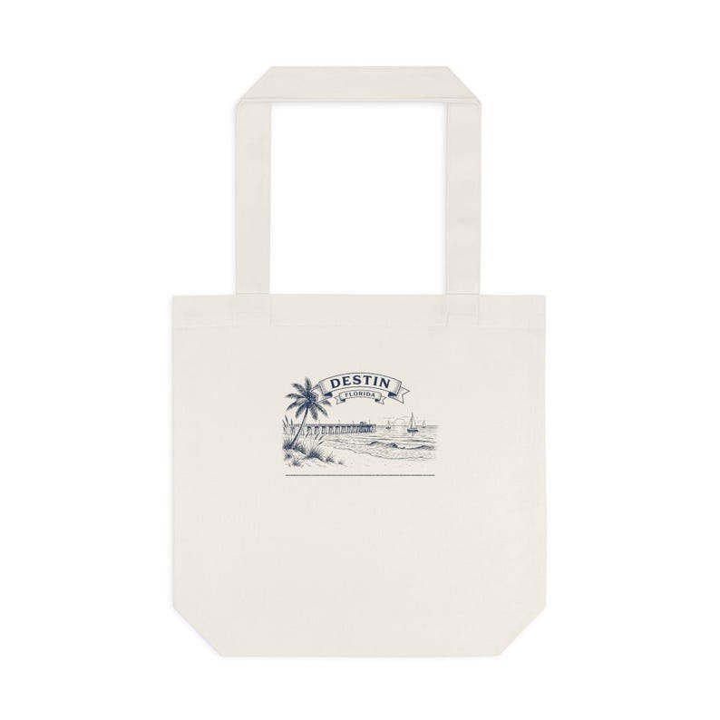 Personalized Destin Family Reunion Tote Bag, Custom Name Beach Tote for 2026 Gulf Coast Trip, Matching Family Gift, Summer Keepsake image 6
