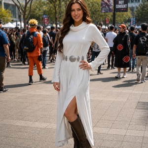 princess leia dressing for daddy Halloween 2021 Family Costume: Star Wars  Sleeping Child Sane Parent