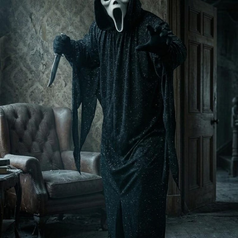 Ghostface Robe Custom Ghostface Robe - Etsy