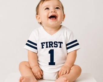 Custom Toddler Jersey Personalized Toddler Football Jersey Replica Football Jersey, Football Jersey, Outlined Font