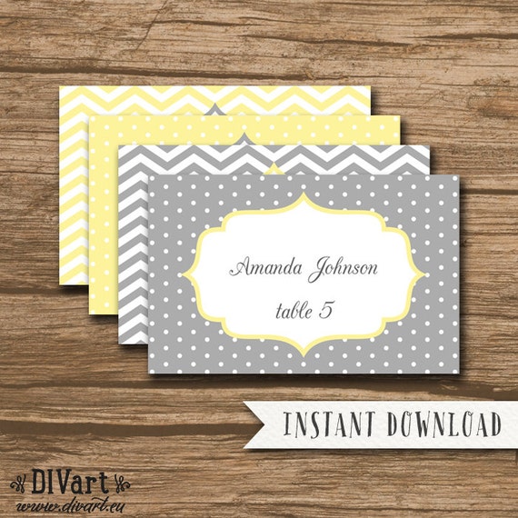 items-similar-to-place-cards-template-instant-download-escort-cards