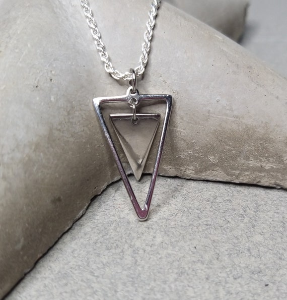 Arrowhead necklace silver deals