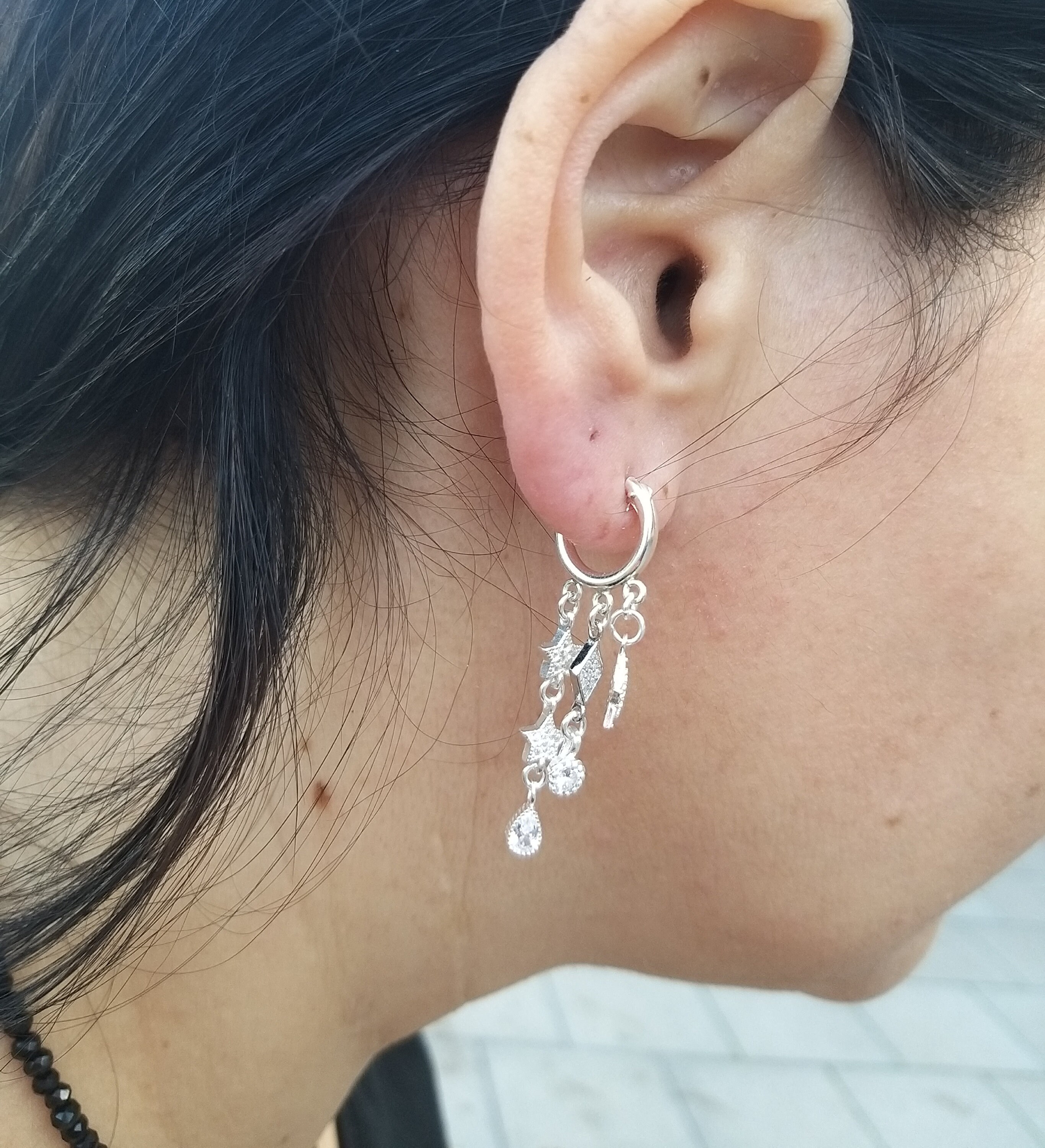 アクセサリー Cootie Chingon Earring 925 COOTIE/クーティー/CHINGON SKINNY EARRING/ツイストピアス