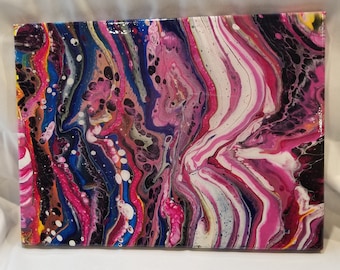 Gumsmack - Fluid Art - Abstract Art - Acrylic Painting - Paint Pour Art