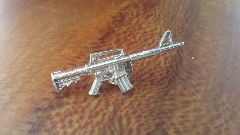 Large AR-15 Tie Tack / Hat Pin image 1