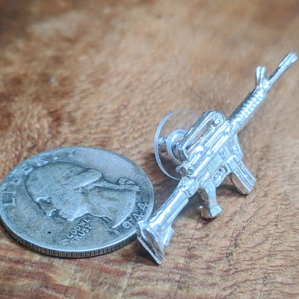 Ar 15 Lapel Pin Etsy