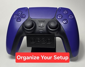 Controller Stand | Game Controller Holder | Desk Organizer | Gift for Dad | Gaming Setup | DP3DWorks