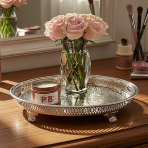 Leonard Silver Tray - Etsy