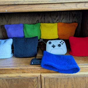 Gestrickte Abdeckungen für Gaming Controller