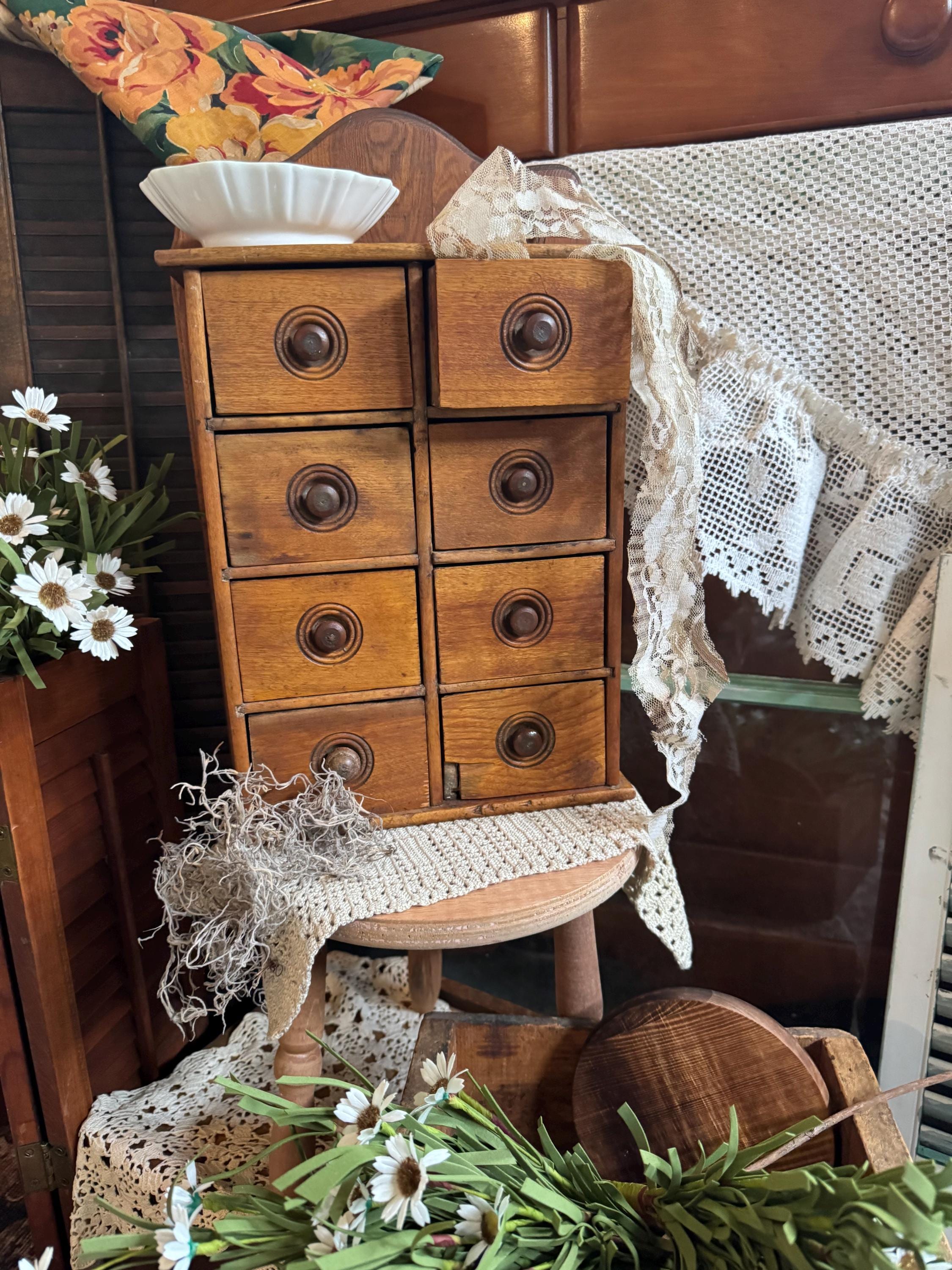 Vintage Tea Cabinet - Etsy