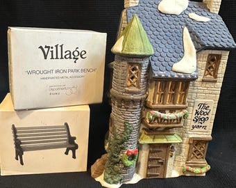 Department 56 the Original Shops of Dickens Village - Set of Seven