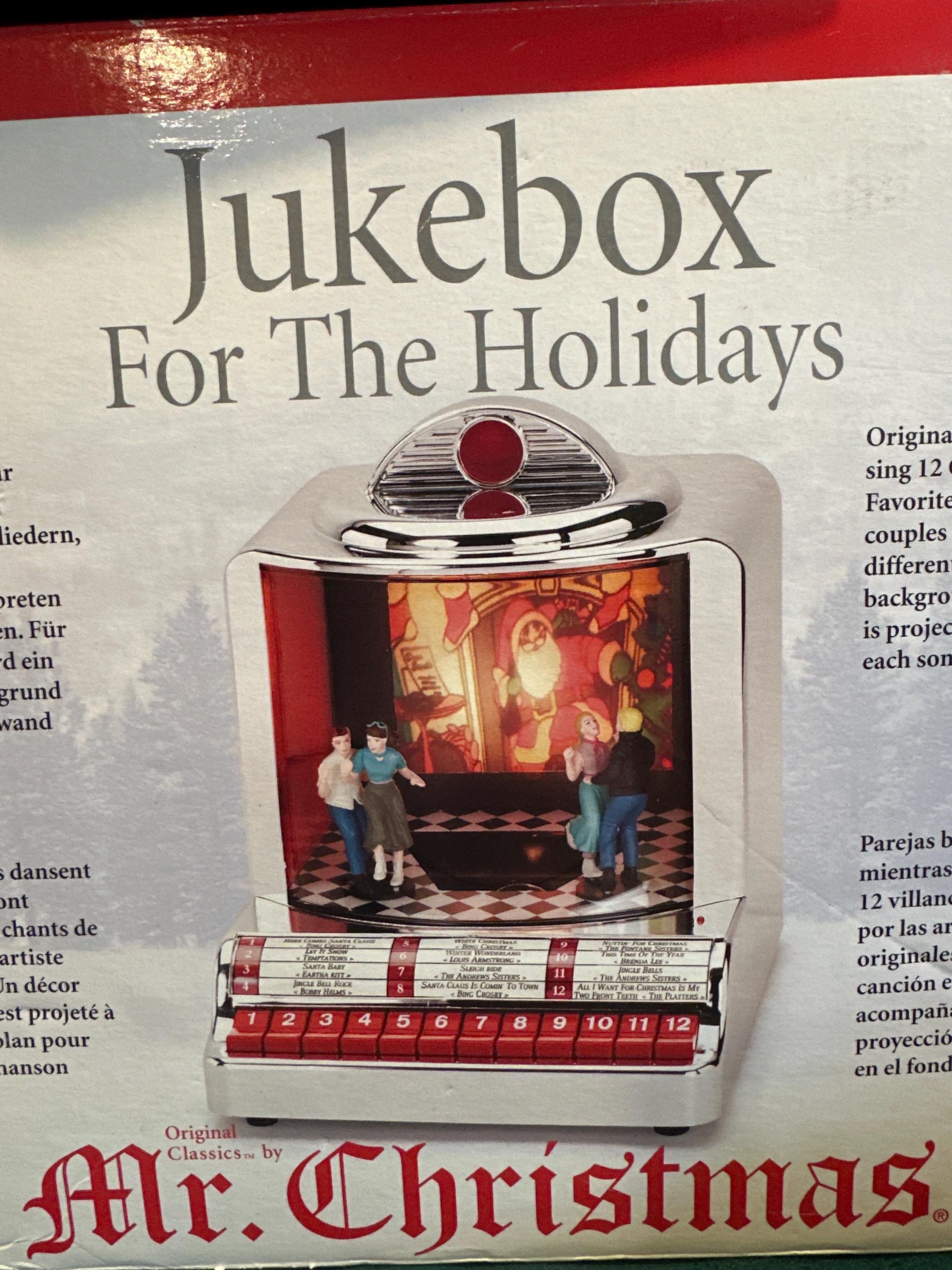 Mr. Christmas Jukebox Christmas - Etsy
