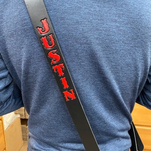 Fireman's Radio Strap, Custom-made, Can Be Personalized! Great Gift Idea!
