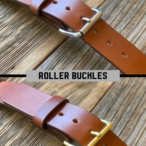 1 3/4 Wide Black Leather Belt-Full Grain English bridle Belt-Men's Leather belt, handmade, personalization, great gift graduation groomsmen image 7