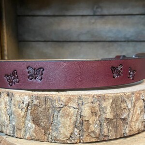 Leather Kids Belt /Children&#39;s/toddlers leather Belt -kids Little girl rainbow belt 1&quot; width, Personalized kids belt, Christmas Gift-unicorn