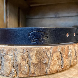 Leather Kids Belt /Children&#39;s/toddlers leather Belt Cow, pig, tractor belt-little boys 1&quot; width, Personalized kids belt, Christmas Gift-Farm