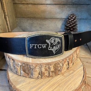 Belt buckle with Angus cow | Personalized gifts | Gifts for the cow lover | Rodeo | 4H cows, FFA cows, farmers and wife gift