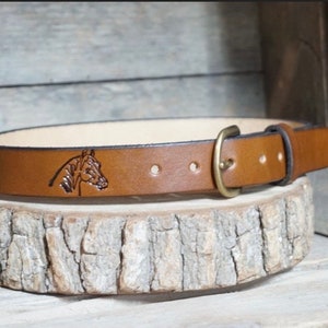 Leather Kids Belt /Children&#39;s/toddlers leather Belt -kids cowboy cowgirl belt- 1&quot; width, Personalized kids belt, great Christmas Gift-