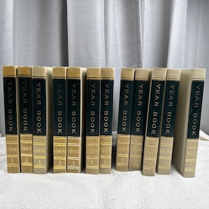 World Book Encyclopedia Yearbooks - Etsy