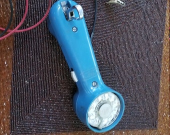 Vintage Blue Bell System Telephone Line Test Repair Lineman Rotary Phone Unusual