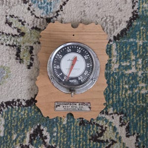 Vintage Boat Speedometer - Etsy