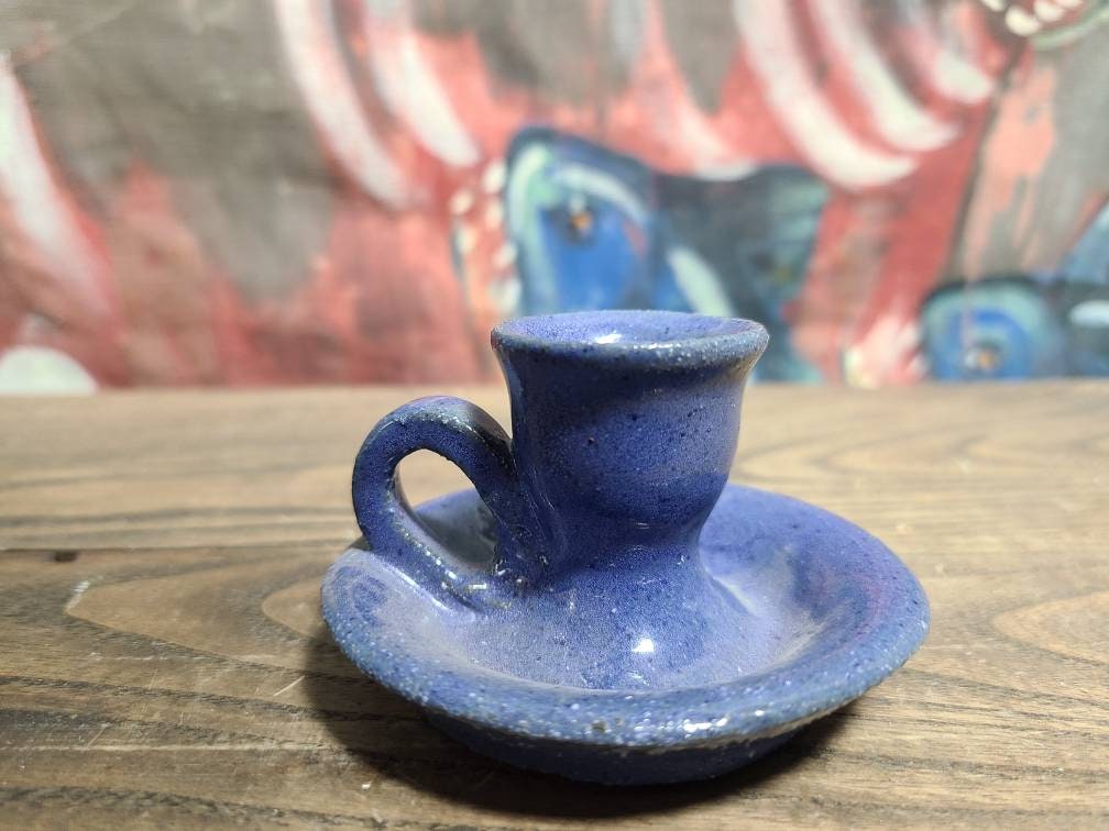 木米作山水図如意共箱 [B24873] 秋景浅絳山水図 伝青木木米筆 - 夜噺骨董談義