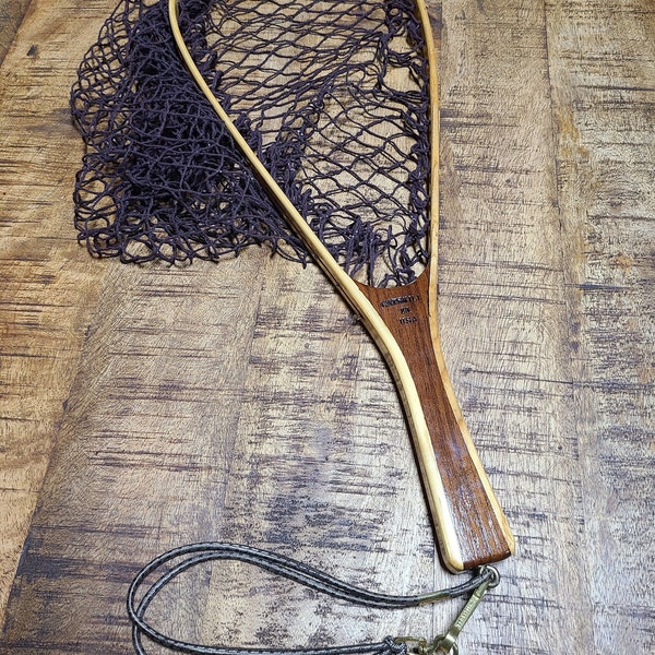 Antique Fishing Net Etsy