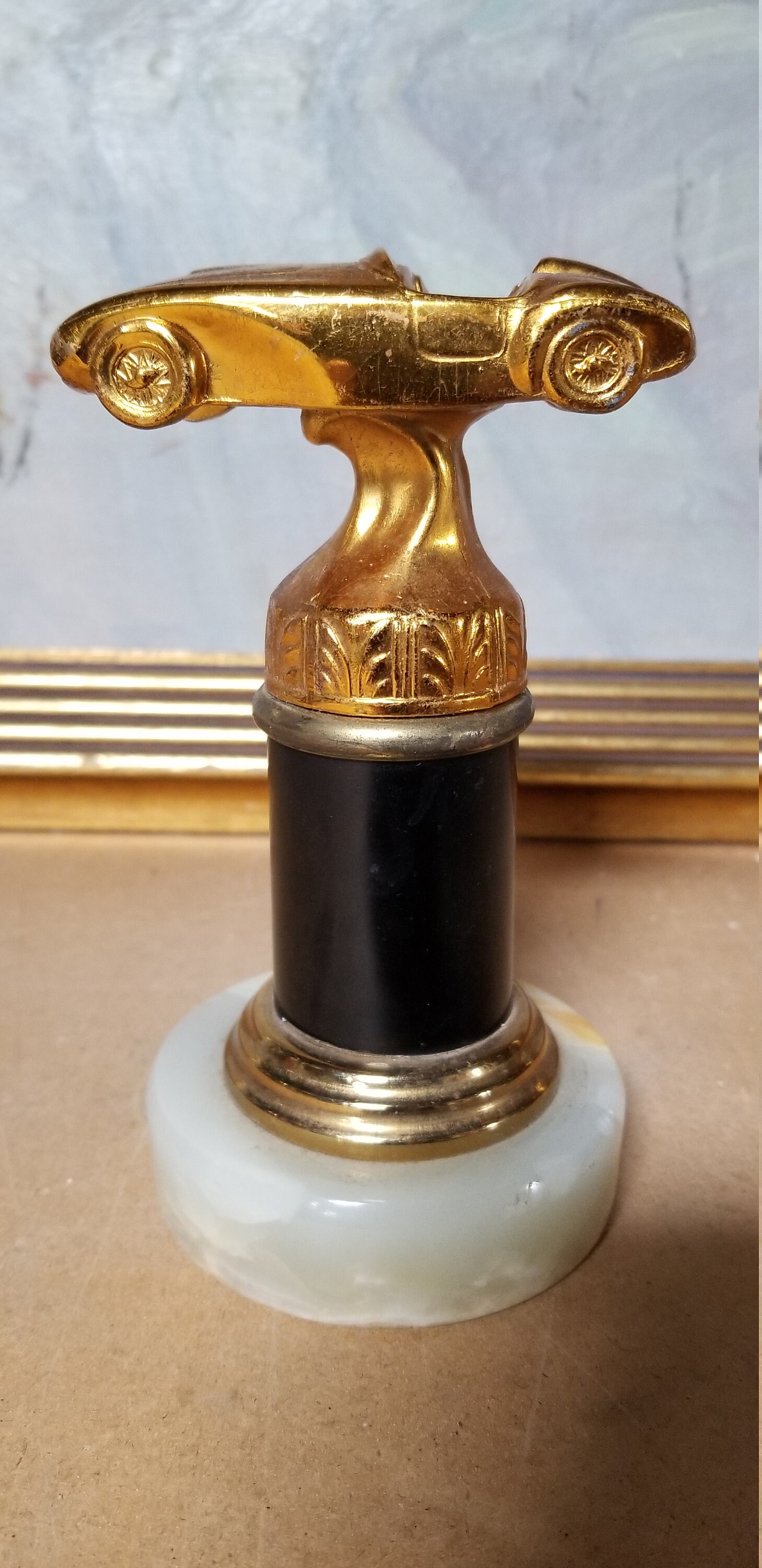 Very Nice Vintage Rare 1950s Era Sportscar Rally Trophy Etsy