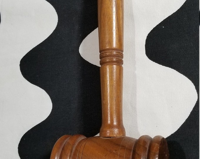 Antique Judges Courtroom Wooden Mallett or Gavel Etsy