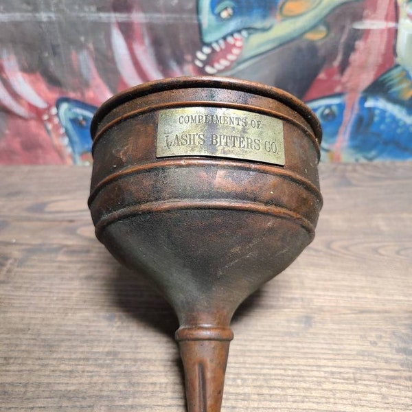 Antique Oil Funnel Etsy