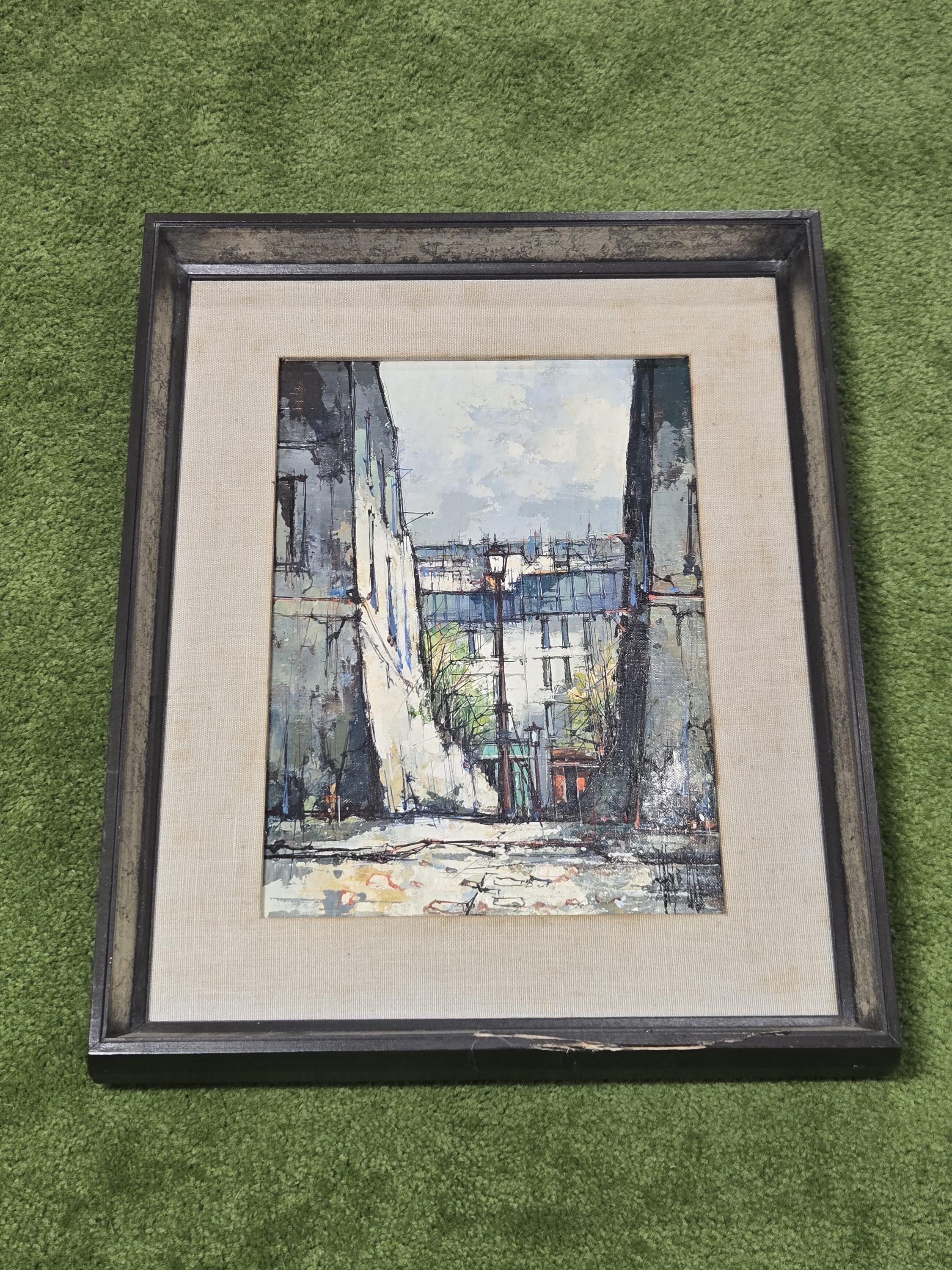 1970's Paris Oil Paintings - Etsy