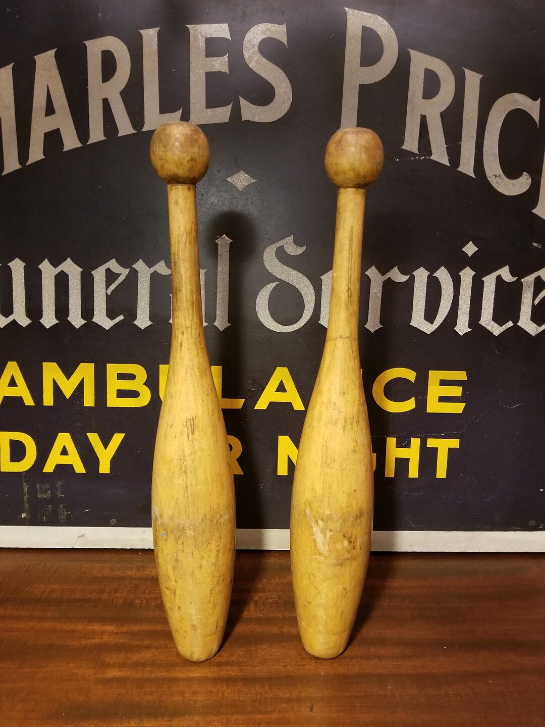 Beautiful Hand Wooden Juggling Clubs Exercise Workout Pins Etsy