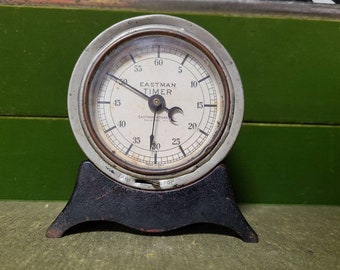 Antique Industrial Photographers Vintage Photographic Timer Switch Darkroom Eastman Kodak Company Rochester NY Circa 1900's