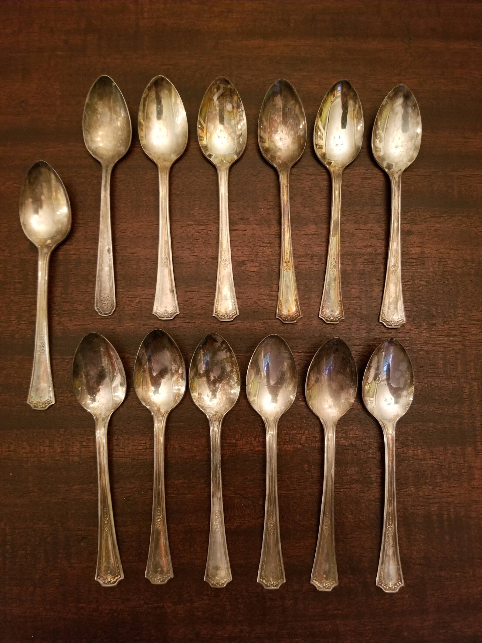 13 Antique National Silver EPNS Plate Grecian Pattern 4 Etsy UK