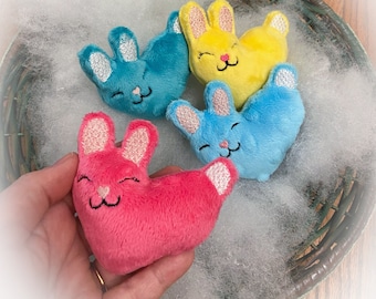 Love Buns ITH Embroidery Design, Pocket Pet, 4x4 5x5 6x6 8x8 Hoops (Digital File)