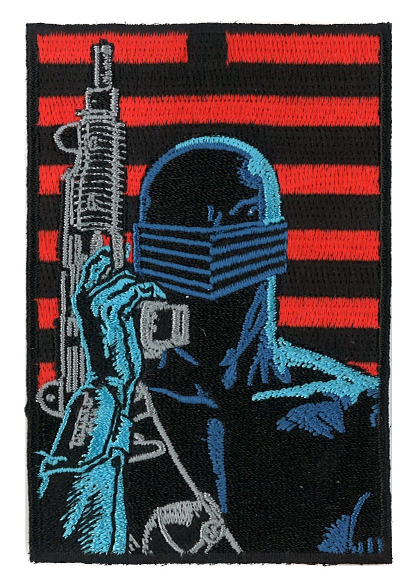 Snake Eyes IronON / VELCRO Patch Gi Joe Movie Ninja Tactical Etsy