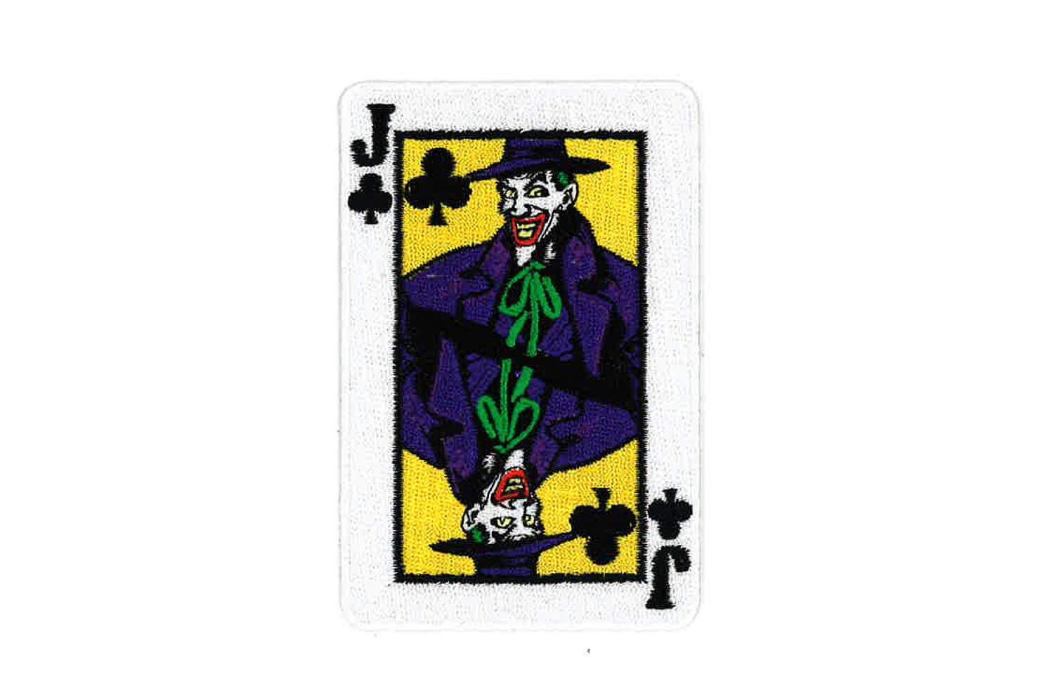 4 Joker Gang Goon Playing Card Patch THUG Batman 1989 Etsy