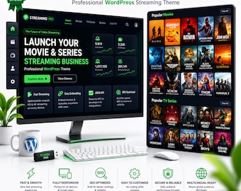 WordPress Theme VidSrc Movie Streaming  | Automated Video & TV Series Website [Digital download]
