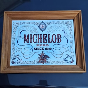 Michelob Beer Mirror - Etsy