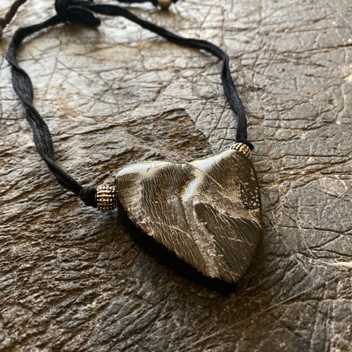 Heart Shaped Wood Necklace - I shops am your heart